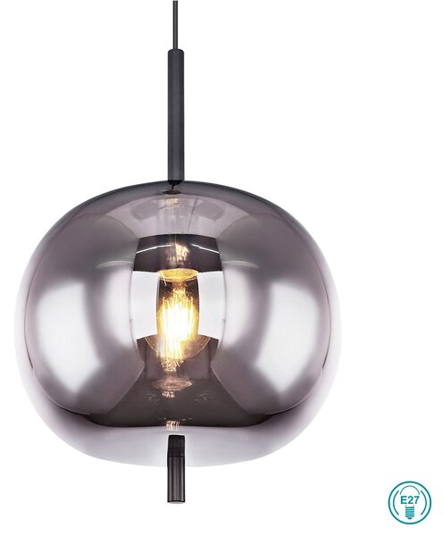 Κρεμαστό Φωτιστικό Globo Lighting Blacky 15345H1 Μαύρο