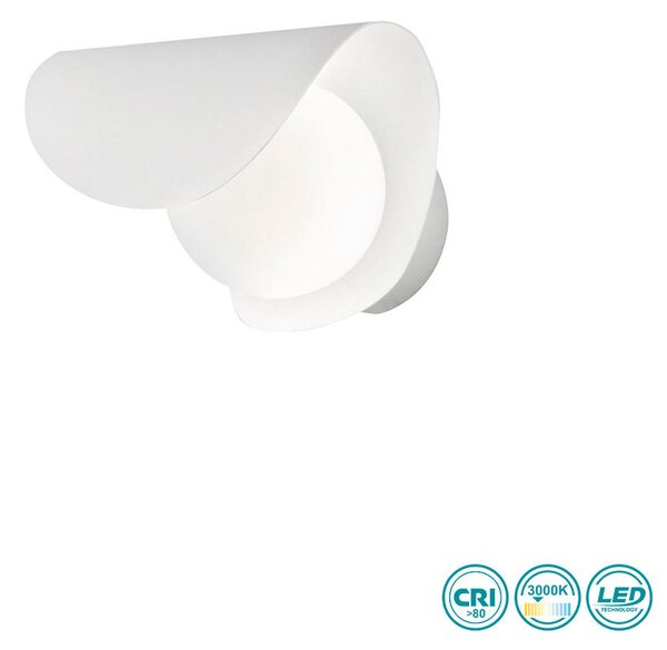 Απλίκα Fabas Luce Adria 3414-21-102 Λευκή