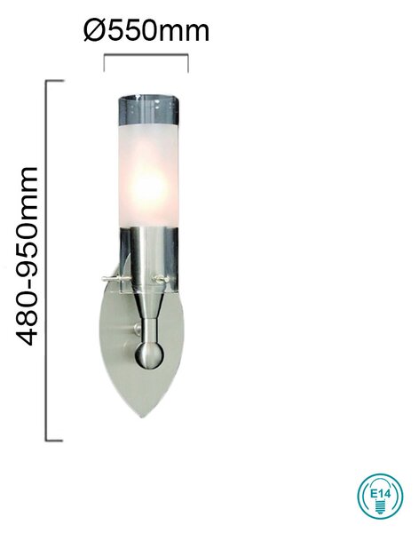 Απλίκα Μπάνιου Home Lighting Korina 77-0023