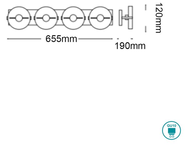 Φωτιστικό Σποτ Ideal Lux Glim 200217 Λευκό