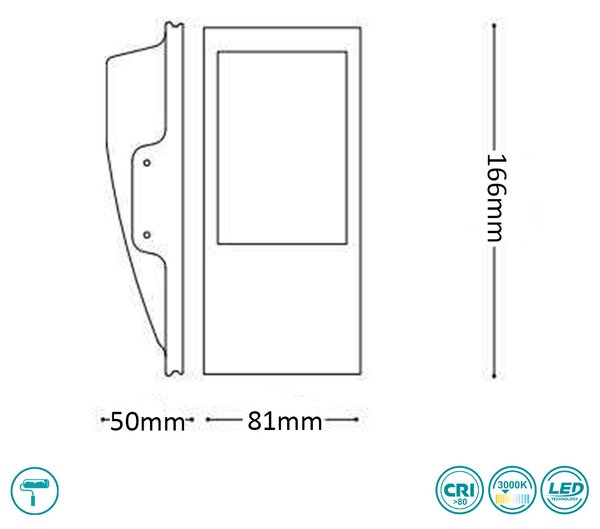 Φωτιστικό Χωνευτό Ideal Lux Walky 249827