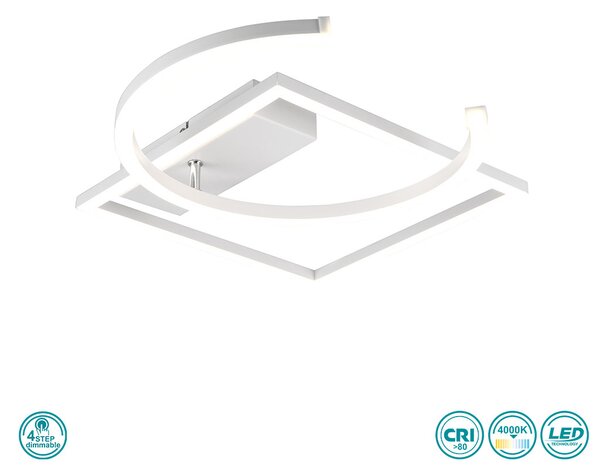 Φωτιστικό Οροφής RL Lighting Pivot R62162131 Λευκό Ματ (4000K)