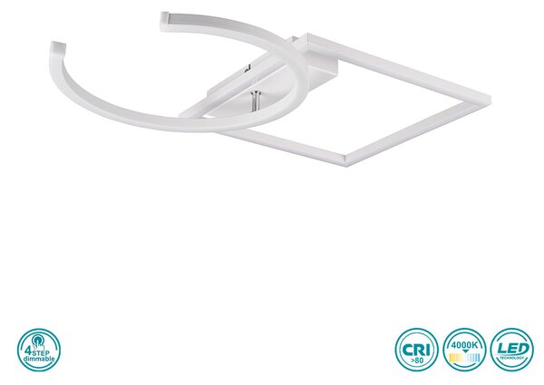 Φωτιστικό Οροφής RL Lighting Pivot R62162131 Λευκό Ματ (4000K)