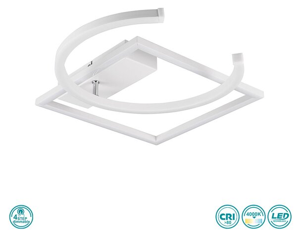 Φωτιστικό Οροφής RL Lighting Pivot R62162131 Λευκό Ματ (4000K)