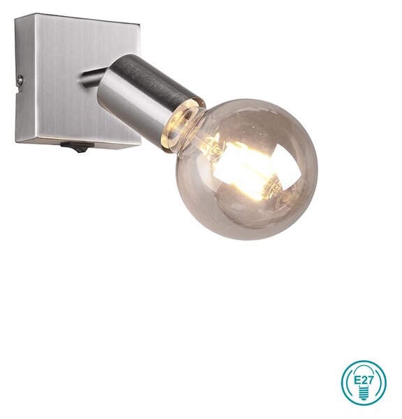 Φωτιστικό Σποτ RL Lighting Vannes R80181707 Νίκελ Ματ