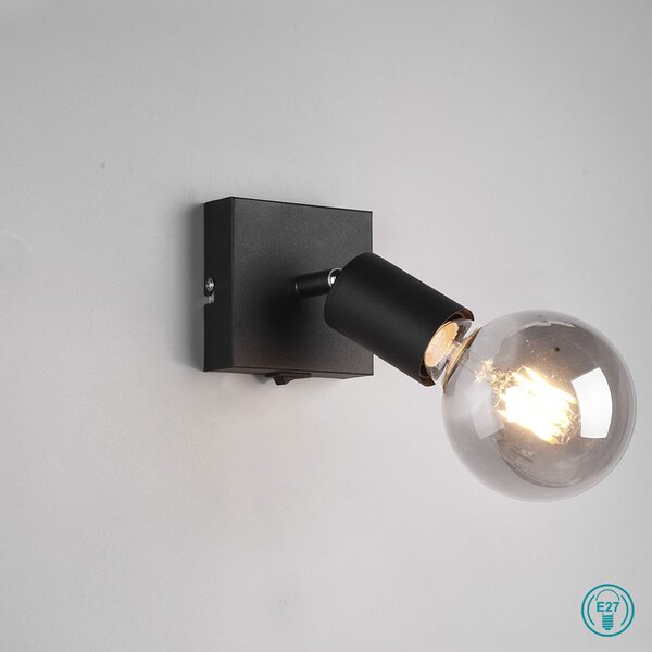 Φωτιστικό Σποτ RL Lighting Vannes R80181732 Μαύρο Ματ