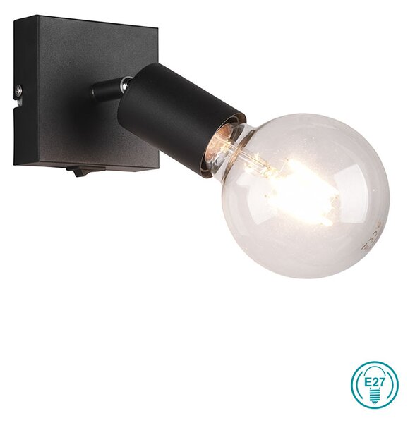 Φωτιστικό Σποτ RL Lighting Vannes R80181732 Μαύρο Ματ