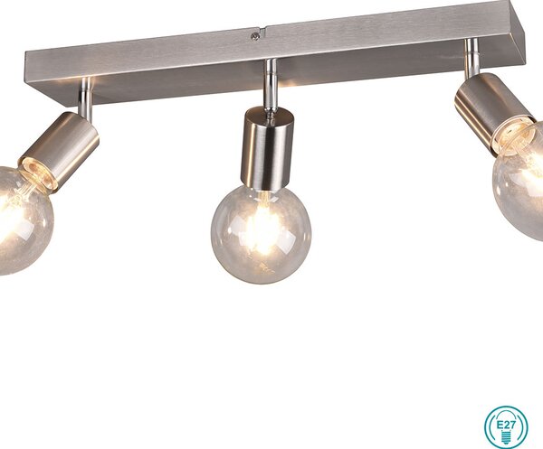 Φωτιστικό Σποτ RL Lighting Vannes R80183007 Νίκελ Ματ