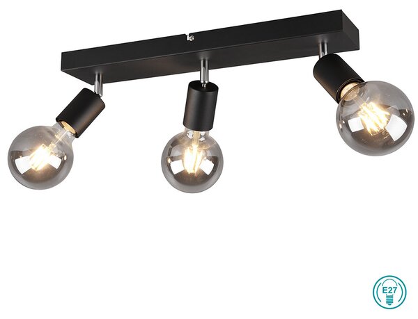 Φωτιστικό Σποτ RL Lighting Vannes R80183032 Μαύρο Ματ