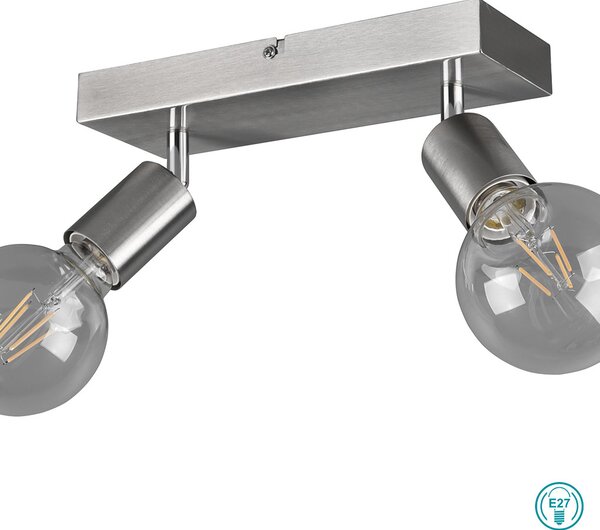 Φωτιστικό Σποτ RL Lighting Vannes R80182007 Νίκελ Ματ