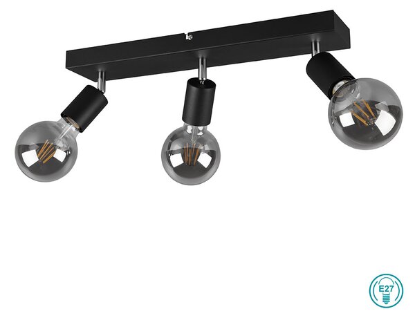 Φωτιστικό Σποτ RL Lighting Vannes R80183032 Μαύρο Ματ