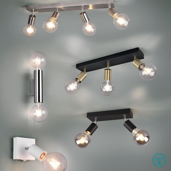 Φωτιστικό Σποτ RL Lighting Vannes R80183008 Οξυντέ-Μαύρο Ματ