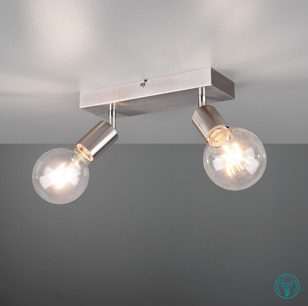 Φωτιστικό Σποτ RL Lighting Vannes R80182007 Νίκελ Ματ