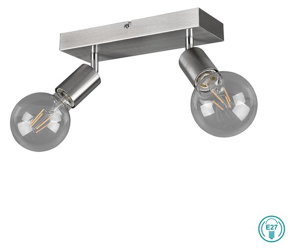 Φωτιστικό Σποτ RL Lighting Vannes R80182007 Νίκελ Ματ