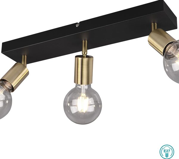 Φωτιστικό Σποτ RL Lighting Vannes R80183008 Οξυντέ-Μαύρο Ματ