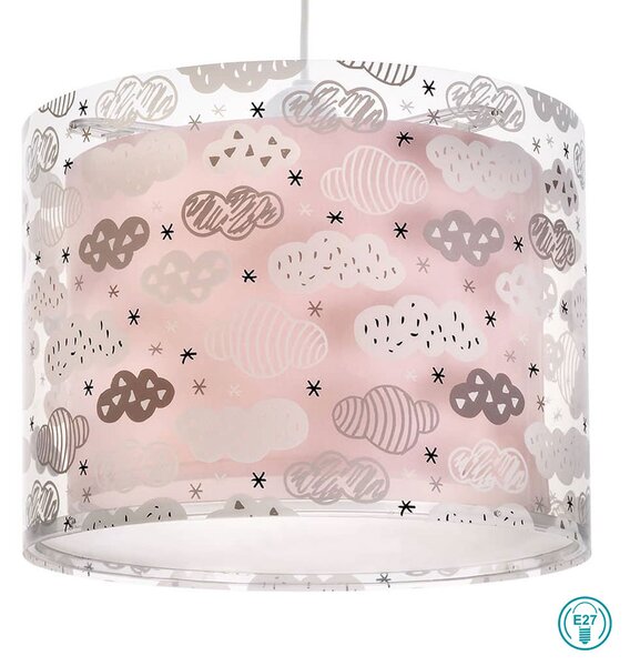 Φωτιστικό Κρεμαστό Παιδικό Ango Clouds Pink 41412S