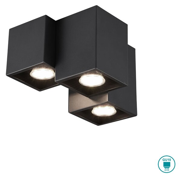 Σποτ Trio Lighting Fernando 604900332 Μαύρο Ματ