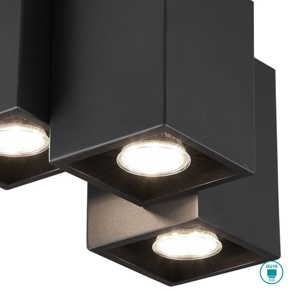 Σποτ Trio Lighting Fernando 604900332 Μαύρο Ματ