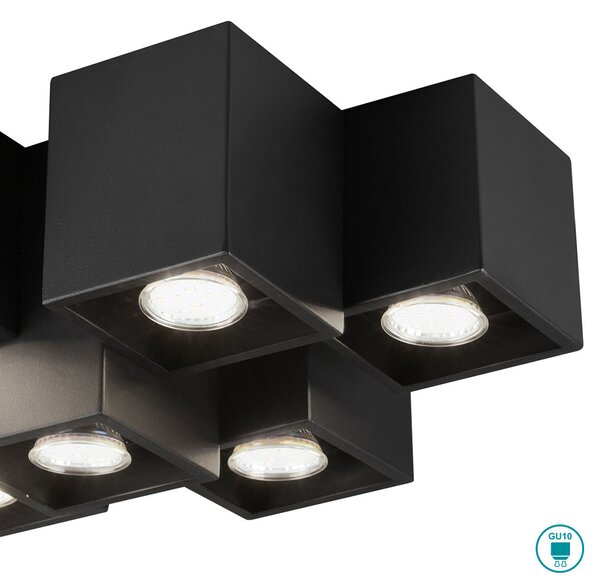 Σποτ Trio Lighting Fernando 604900632 Μαύρο Ματ