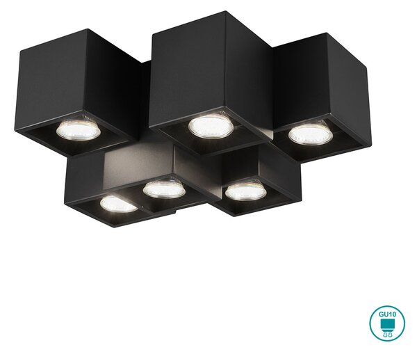 Σποτ Trio Lighting Fernando 604900632 Μαύρο Ματ