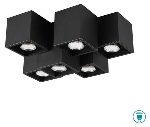 Σποτ Trio Lighting Fernando 604900632 Μαύρο Ματ