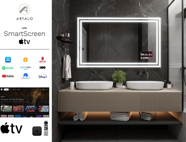 Καθρέφτης με φωτισμό LED M3 premium