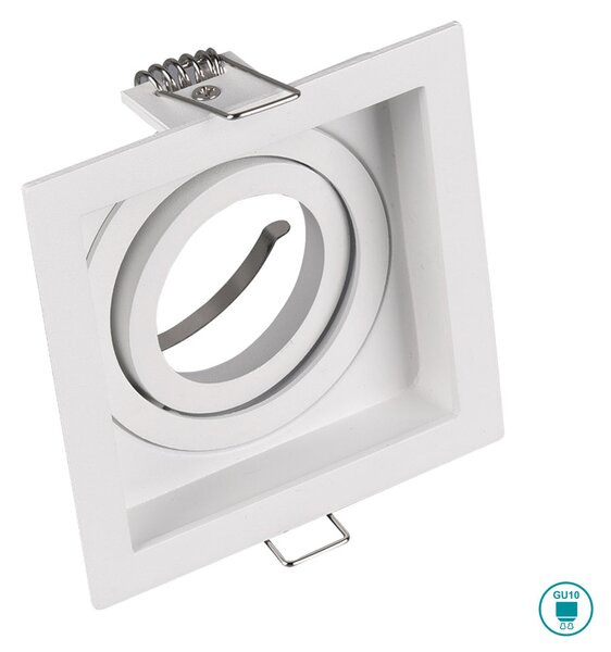 Φωτιστικό Σποτ Χωνευτό Trio Lighting Kenai 651600131 Λευκό Ματ