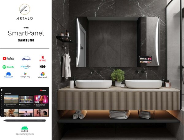 Καθρέφτης με φωτισμό LED M15 premium