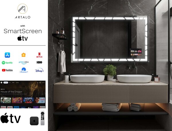 Καθρέφτης με φωτισμό LED M21 premium