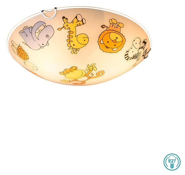 Φωτιστικό Οροφής Παιδικό Globo Lighting Kiddy 40607