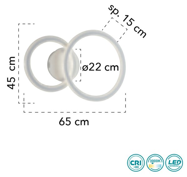 Φωτιστικό Οροφής Fan Europe Bryant-PL2C 8031414877676 Θερμό Λευκό