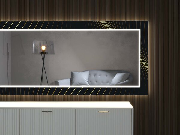 Καθρέφτης LED με διακόσμηση D6