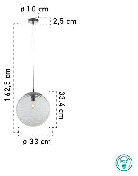 Φωτιστικό Κρεμαστό Fan Europe Nereide-G-S1 TR 8031414874378