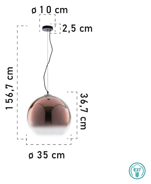 Φωτιστικό Κρεμαστό Fan Europe Marte-S35 RM 8031414874538