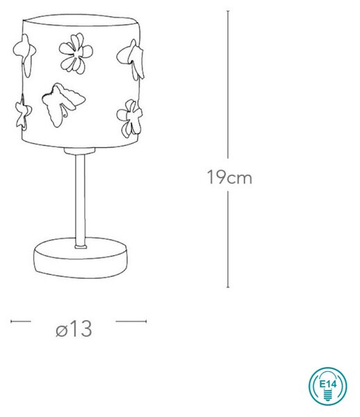 Λάμπα Επιτραπέζια Fan Europe I-Butterfly/L 8031432381193