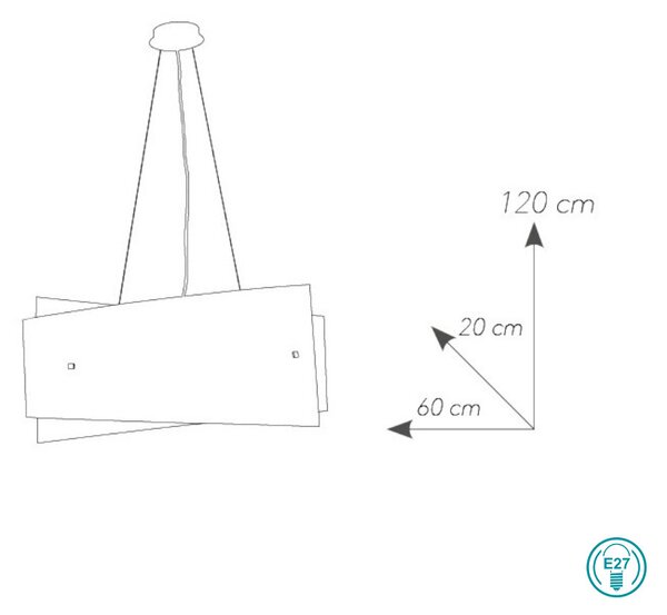 Φωτιστικό Κρεμαστό Fan Europe Concept-S60 8031440365178