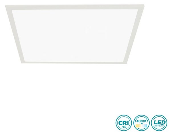 Φωτιστικό Panel Χωνευτό Intec Panel-60x60BK 8031414874323 (4000K)