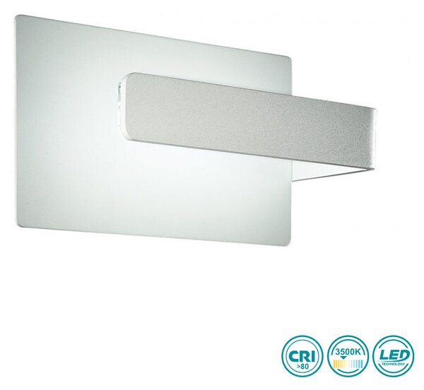 Απλίκα Intec LED-W-Lambda-4W 8031433001205 Λευκό