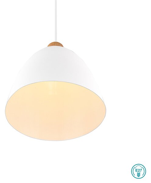 Κρεμαστό Φωτιστικό RL Lighting Jagger R30681031 Λευκό Ματ