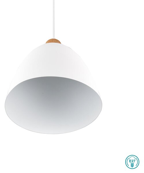 Κρεμαστό Φωτιστικό RL Lighting Jagger R30681031 Λευκό Ματ