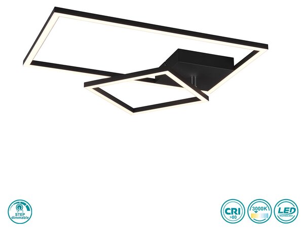 Φωτιστικό Οροφής RL Lighting Padella R62642132 Μαύρο Ματ (3000K)