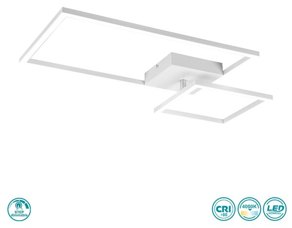 Φωτιστικό Οροφής RL Lighting Padella R62642131 Λευκό Ματ (4000K)