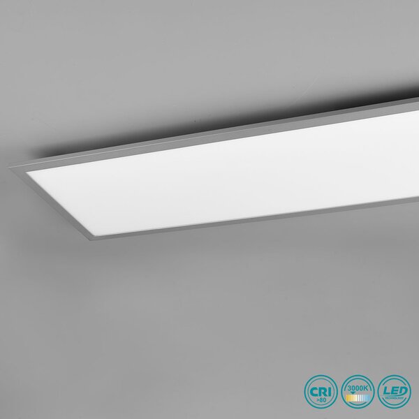 Φωτιστικό Panel Οροφής RL Lighting Alpha R62328087 Γκρι