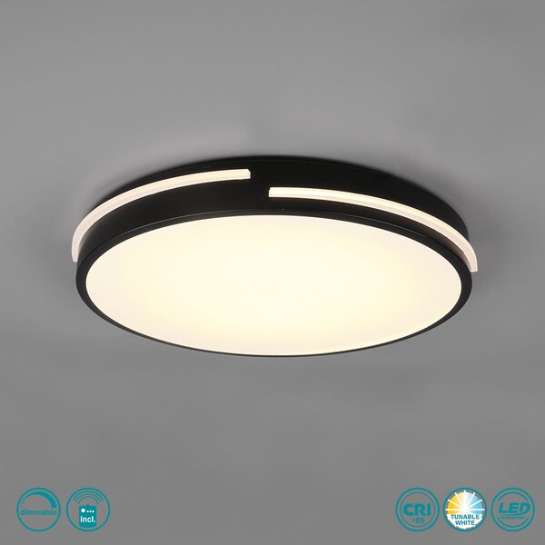 Φωτιστικό Οροφής RL Lighting Tacoma R62241132 Μαύρο Ματ