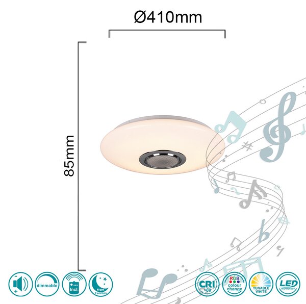 Φωτιστικό Οροφής RL Lighting Musica R69031101