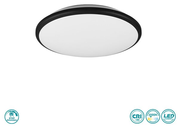 Φωτιστικό Οροφής RL Lighting Limbus R67021132 Μαύρο Ματ