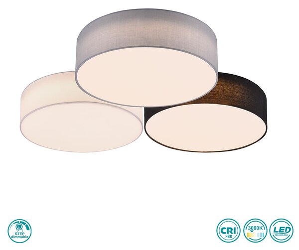 Φωτιστικό Οροφής Trio Lighting Lugano 621910317 Πολύχρωμο