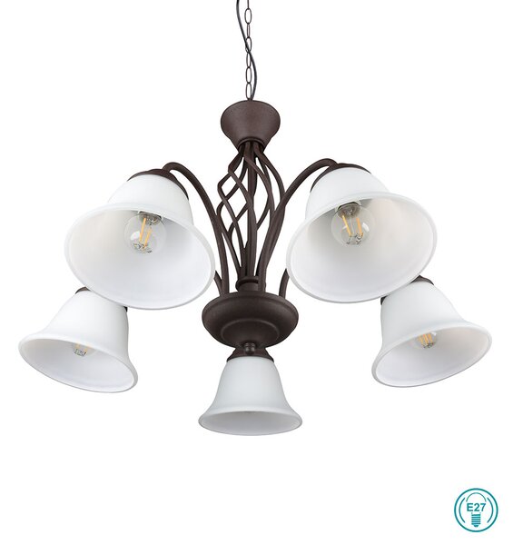 Φωτιστικό Κρεμαστό Trio Lighting Rustica 101000524 Σκουριά Χαλκού