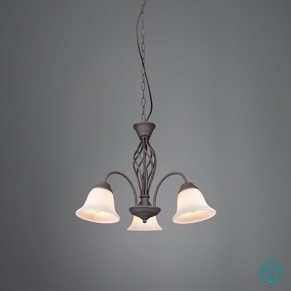 Φωτιστικό Κρεμαστό Trio Lighting Rustica 101000324 Σκουριά Χαλκού