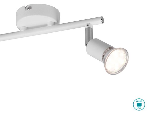 Σποτ RL Lighting Paris R80912031 Λευκό Ματ